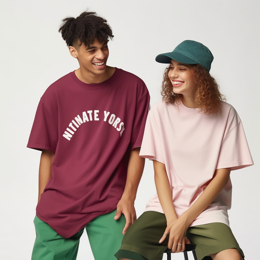 The Rise of Drop Shoulder T-Shirts: A Trending Style from BlankTshirt